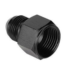 Fuel line adapter for AN-10 female to AN-8 male reducer