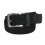 CTM Men's Braided Stretch Belt Silver Buckle Adjustable Elastic 1