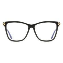 Tom Ford FT6097-B 001 Blue-Light Block Women New Eyeglasses