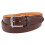 CTM Men's Big & Tall 38 mm Wide Basic Leather Belt 1