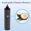 4PCS Water Filter Replacement for  Black Activated Carbon BB9-2 Filters for Gravity-Fed Water Filter System 7