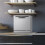 Loops Silver Worktop Dishwasher  8 Place Settings  Portable Tabletop Dish Washer 6