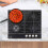 Baridi Kitchen Appliance Bundle 60cm Integrated FanAssisted Oven Black Glas 3
