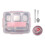 5 Compartments Lunch Box Stainless Steel Leak-Proof Large Bento Boxes Soup Container School Dinnerware() 1