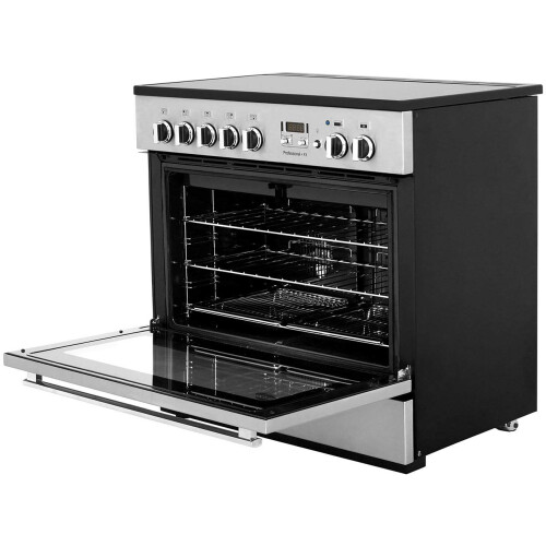 Rangemaster Rangemaster Professional Plus FX PROP90FXEISSC 90cm wide Electric Range Coo 1