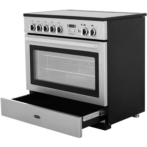 Rangemaster Rangemaster Professional Plus FX PROP90FXEISSC 90cm wide Electric Range Coo 2