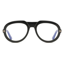 Tom Ford FT5756-B 001 Blue-Light Block Men New Eyeglasses
