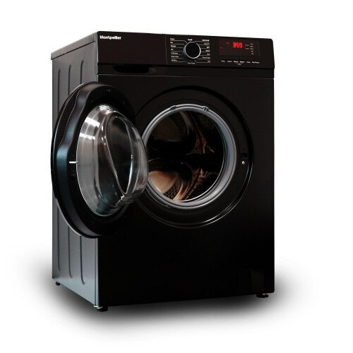 MONTPELLIER Montpellier MDAWM1014K Black 10KG Washing Machine 2