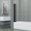 Living And Home 4 Panel Folding Over Bath Shower Screen 4