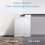 COMFEE Freestanding Dishwasher CDWPF1201PWUK 60cm Width Full Size Dishwashe 4