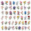 Waterproof Decorative Sticker for Scrapbooking and Letters, 10
