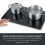 Severin DK 1033 Induction Hob 2 Plates ScratchResistant Glass Ceramic Hobs 2