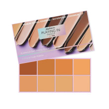 (1PCS, A) Soft Mist Gradient Concealer Palette Covers facial blemishes, acne marks, freckles, and tear troughs Concealer and contouring palette