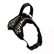 Adjustable Reflective Dog Harness with Dual Neck and Chest Clips for Safety and Control