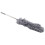 Gutter Cleaning Brush Roofing Tool with Telescopic Extendable Pole 8.2Ft Guard Cleaner Tool Easy Remove Leave, grey 7