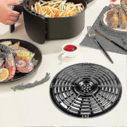 Grelha e Frigideira Substituível para Fritadeira de Ar, 7 Polegadas, Antiaderente, Compatível com Fritadeiras de Ar 3,5L 1
