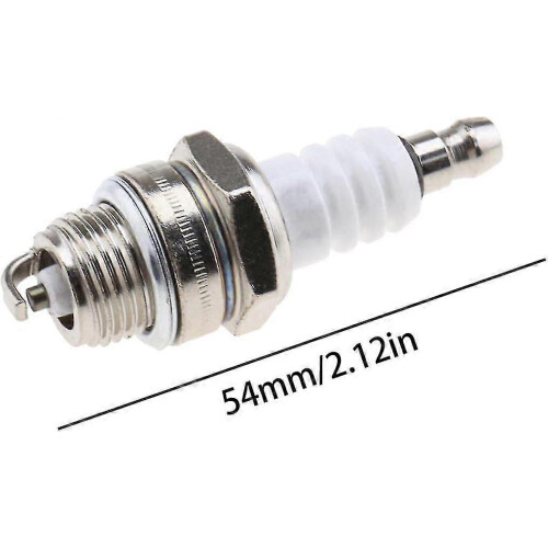 L7T Spark Plug Compatible with 2-Stroke Chainsaw Lawn Mower Hedge Trimmer, 2-Pack 2