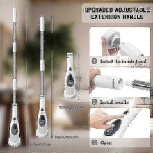 Electric Scrubber Spin Turbo Scrubber Cordless Cleaning Brush Bathroom Cleaner