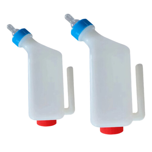 2 stuks plastic hangende veezuigfles, verstelbare stromen-1 1