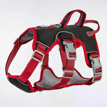 Dog Harness Vest Reflective Adjustable Quick Release Chest Strap for Walking
