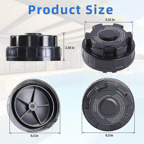 Chlorinator Cover Compatible with CL200 Automatic Chlorinator Feeder, ABS Material, Leak-Proof Seal 2
