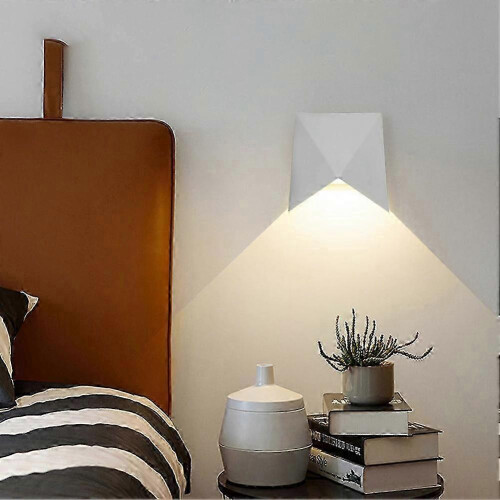 Lámpara de pared LED exterior impermeable de aluminio blanco IP65 2