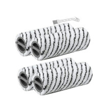 Cepillo de rodillo para piedra (4 unidades) compatible con la limpiadora de suelos inalámbrica Karcher FC7 FC5 FC3 para superficies duras.