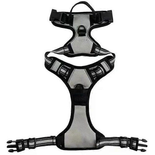 Reflective Dog Harness Adjustable Breathable Vest for Dogs Size Guide 2