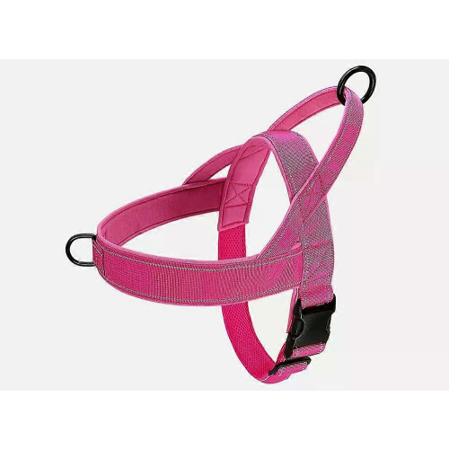 Tactical No Pull Dog Harness Reflective Nylon Vest with Front Clip for Medium Large Dogs 2