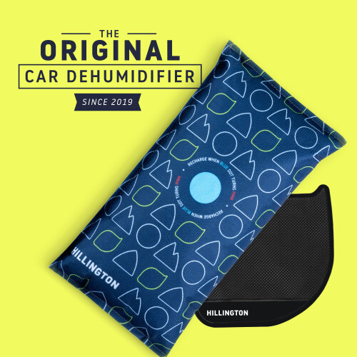 Hillington 1KG Car Dehumidifier with Dashboard Mat 1