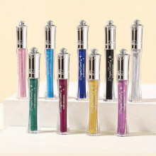 (Matches the image) Glitter Flash Mascara Shimmering Diamond Sparkle Mascara,Waterproof,Smudge-Proof, Long Lasting Volumizing Eye Makeup