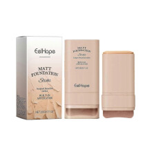 Eelhope Light Transparent Concealer Stick Foundation Nourishing And Brightening Light Concealer Nourishing Moisturizing Smear-Proof Makeup Stick Found