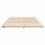VidaXL vidaXL Bed Frame White 135 x 190 cm Solid Pine Wood 2