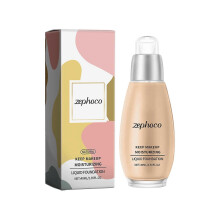 Natural Color 40ml Moisturizing Concealing Foundation - Lightweight, moisturizing, hydrating, nourishing, non-cakey, adheres well, and gives a natural
