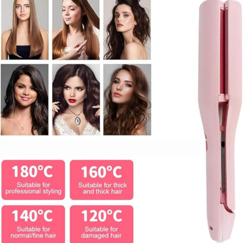 Προσφορά Black Friday: Ραβδί για μπούκλες 32 χιλιοστών με σχήμα V - Κυματιστά κύματα 2