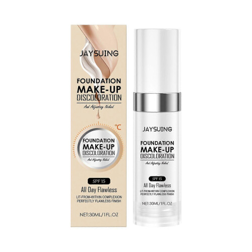 30ml Temperature-Changing Foundation - Moisturizing, Natural Coverage, Long-Lasting, Hydrating, and Radiant.