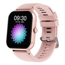 (Pink, Multicolor) DEVIA ZL54C Smart Watch WT2 1.83-inch Health Monitor IP76 Waterproof Sports Watch Bracelet - Pink