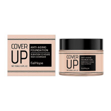 Liquid foundation with a light matte finish, long-lasting, non-cakey, natural, moisturizing, and brightening effect.