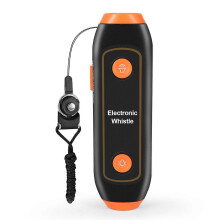 (Orange, Multicolor) Safety Whistle Lantern Referees Electronic Whistle SOS Light Flashlight Emergency Camping Lamp Instr