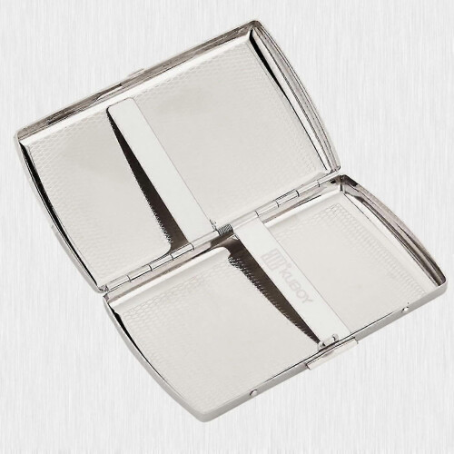 Cigarette Case for 12 Cigarettes, Durable Metal Protection from Water Dust 1