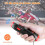 (Red, Multicolor) Safety Whistle Lantern Referees Electronic Whistle SOS Light Flashlight Emergency Camping Lamp Instr 3