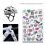 ENLEE RS2319 Bicycle Helmet Personalized Creative Stickers PVC Decorative Decals 3
