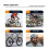 ENLEE RS2319 Bicycle Helmet Personalized Creative Stickers PVC Decorative Decals 5