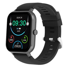 (Dark Grey, Multicolor) DEVIA ZL54C Smart Watch WT2 1.83-inch Health Monitor IP76 Waterproof Sports Watch Bracelet - Pink