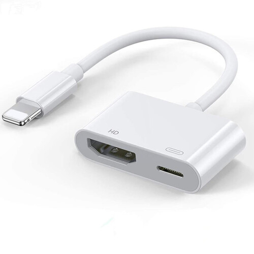 Lightning-HDMI adapter 5V, 1A - Fehér