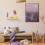 Wandplank met lade 1