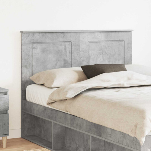 VidaXL vidaXL Headboard Concrete Grey 100 cm Engineered Wood