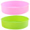 2 PeçAs Moldes de Bolo de Silicone, Latas de Bolo Redondas de 8 Polegadas, Moldes Antiaderentes, Assadeiras para Biscoitos/PãEs de Chocolate 1