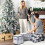 64 Christmas Bauble Storage Bag - Grey 5