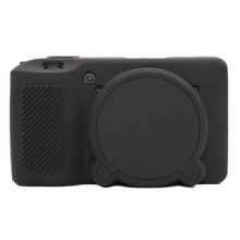 (Black, Multicolor) For Ricoh GR IIIx GR III Camera Cover Anti-Scratch Silicone Protective Case - Smoky Pink